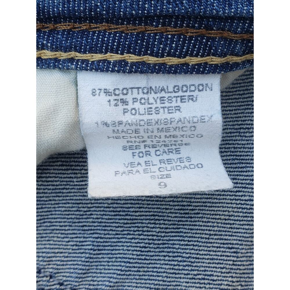 Stone Love Light Washed Denim Blue Jean Shorts | Size 9 - Picture 3 of 6